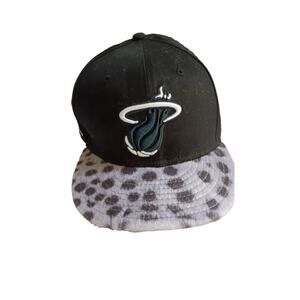 Miami Heat Hat New Era 9Fifty Hardwood Classics Medium/Large Adjustable
